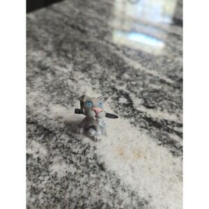 GI JOE COMBAT HEROES SNAKE EYE'S  BABYWOLF TIMBER PVC ACTION FIGURE